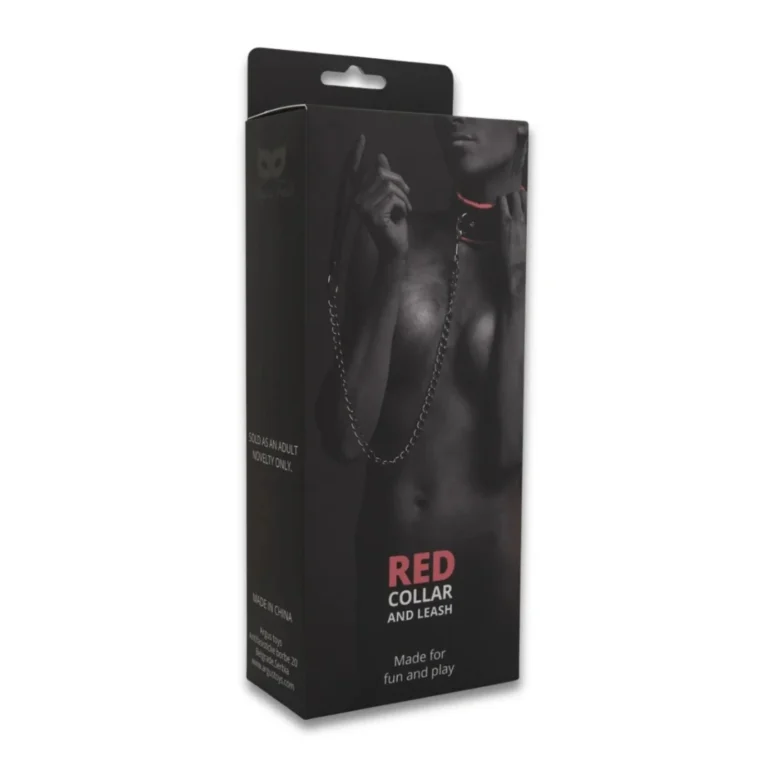 Argus Red Collar and Leash